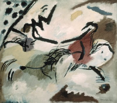 Improvisación No.20 de Wassily Kandinsky