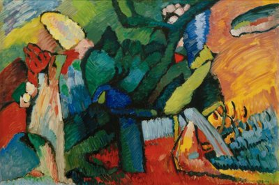 Improvisación Nº 4 de Wassily Kandinsky