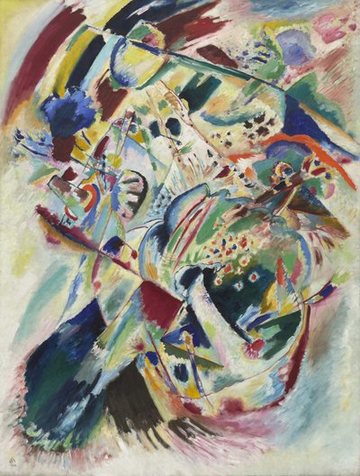 Kandinsky - Panel para Edwin R. Campbell nº 4, 1914 de Wassily Kandinsky