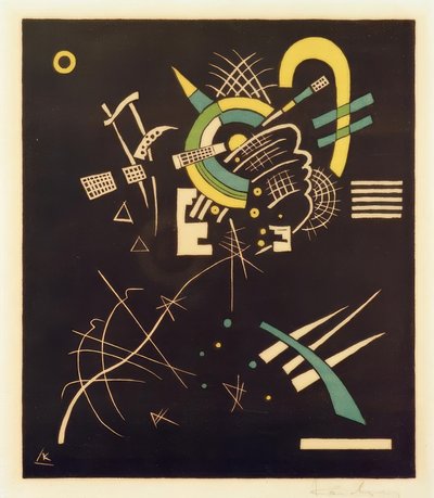Pequeños mundos, hoja 7 de Wassily Kandinsky