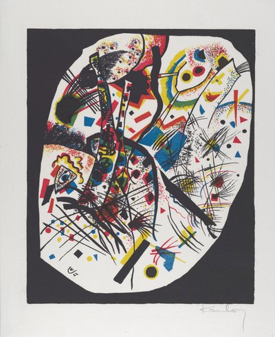 Kleine Welten III (Pequeños mundos III), 1922 de Wassily Kandinsky