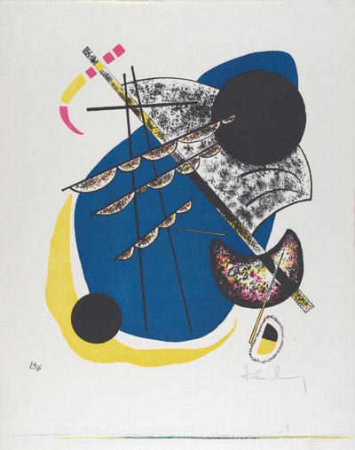 Kleine Welten II (Pequeños mundos II), 1922 de Wassily Kandinsky