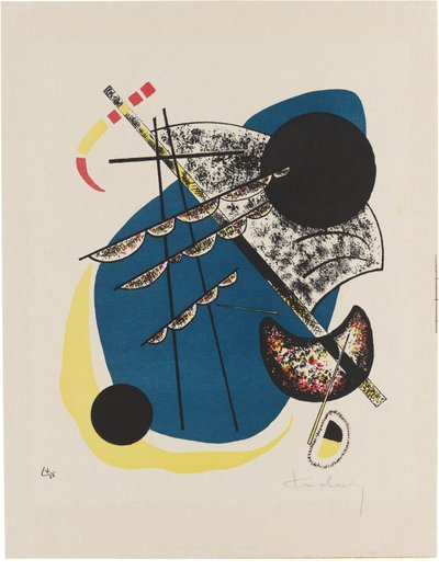 Kleine Welten II de Wassily Kandinsky