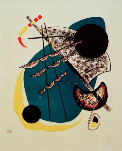 Pequeños mundos II de Wassily Kandinsky