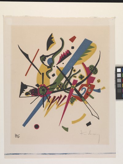 Kleine Welten I (Pequeños mundos I) (litografías en color) de Wassily Kandinsky
