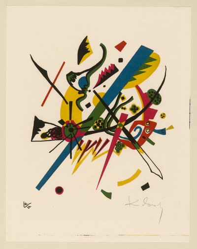 Pequeños mundos I de Wassily Kandinsky