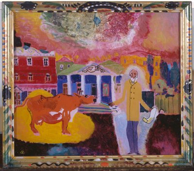 Vaca en Moscú de Wassily Kandinsky