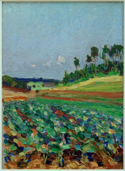 Paisaje cerca de Ratisbona de Wassily Kandinsky