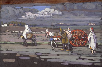 camino rural de Wassily Kandinsky
