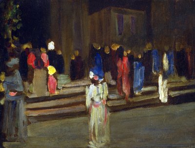 El parque de Saint-Cloud, entrada de Wassily Kandinsky
