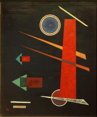 Rojo poderoso de Wassily Kandinsky