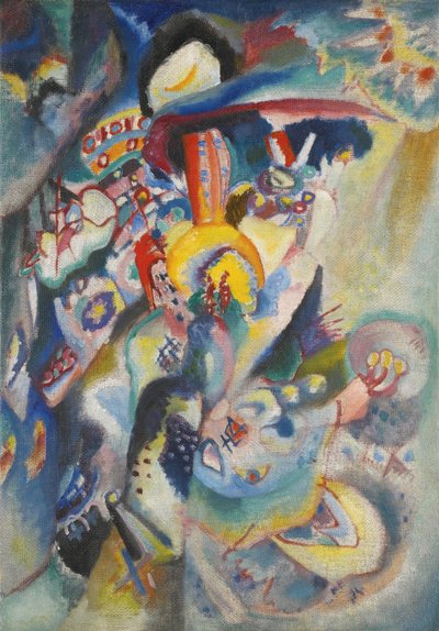 Moscú II, 1916 de Wassily Kandinsky
