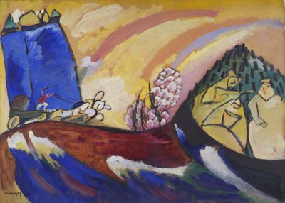 Troika, 18 de enero de 1911 de Wassily Kandinsky