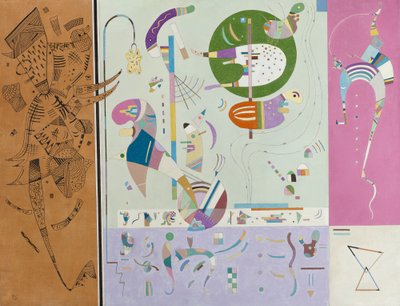 fiestas diversas de Wassily Kandinsky