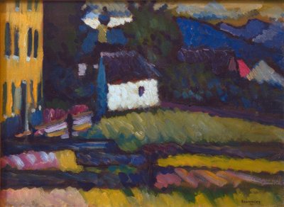 Capilla de San Pedro en Murnau de Wassily Kandinsky