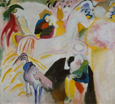 caballos de Wassily Kandinsky