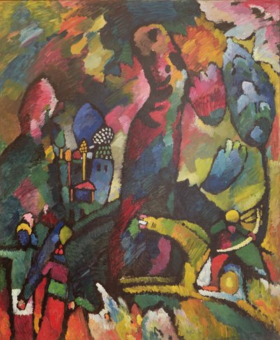 Imagen con un arquero, 1909 de Wassily Kandinsky