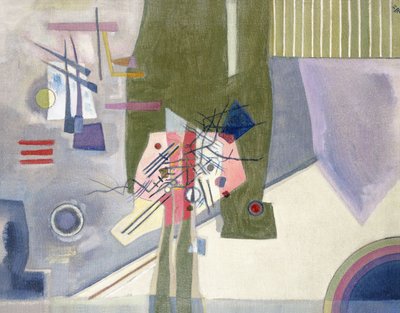 Rosa en Gris de Wassily Kandinsky