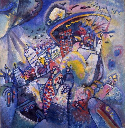 Cuadrado rojo, 1916 de Wassily Kandinsky