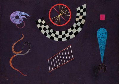 Cinta con cuadrados, por Wassily Kandinsky (1866-1944) de Wassily Kandinsky