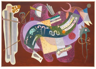 Rígido y curvado de Wassily Kandinsky