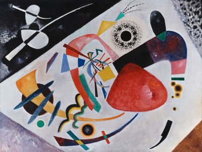 Mancha roja II de Wassily Kandinsky