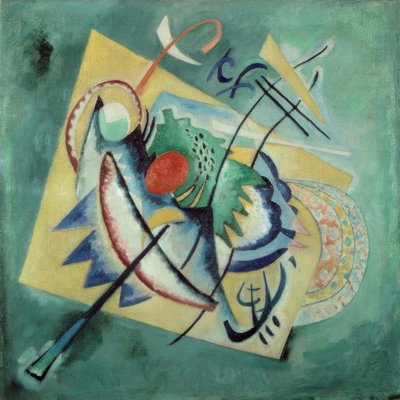 Óvalo rojo de Wassily Kandinsky