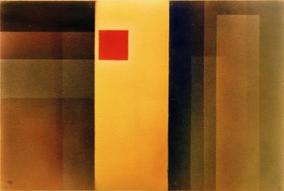 Cuadrado rojo de Wassily Kandinsky