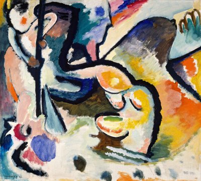 San Jorge III, 1911 de Wassily Kandinsky