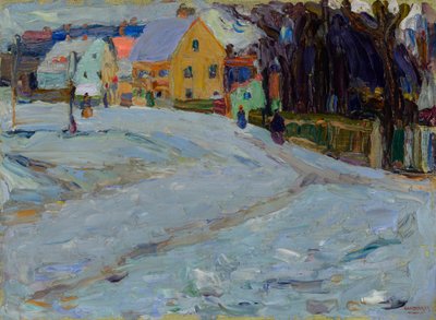 Schwabing - Nikolaiplatz de Wassily Kandinsky