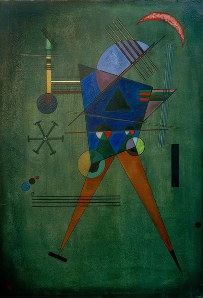 Triángulo negro de Wassily Kandinsky