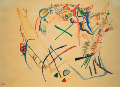 Esbozo de Wassily Kandinsky