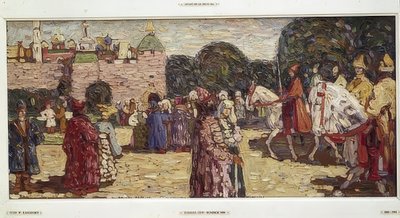 Domingo (Rusia antigua) de Wassily Kandinsky