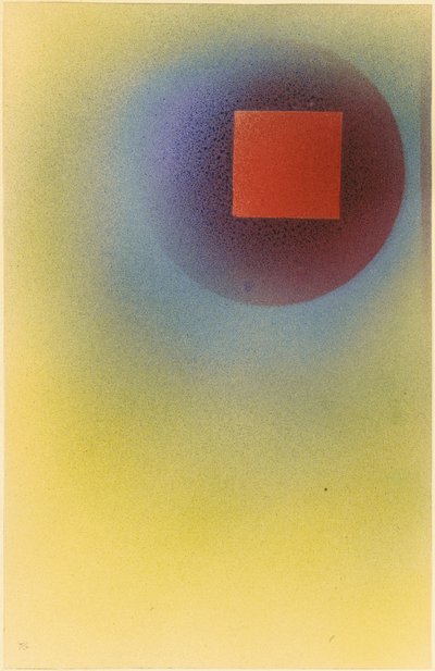 Cuadrado en un círculo de Wassily Kandinsky