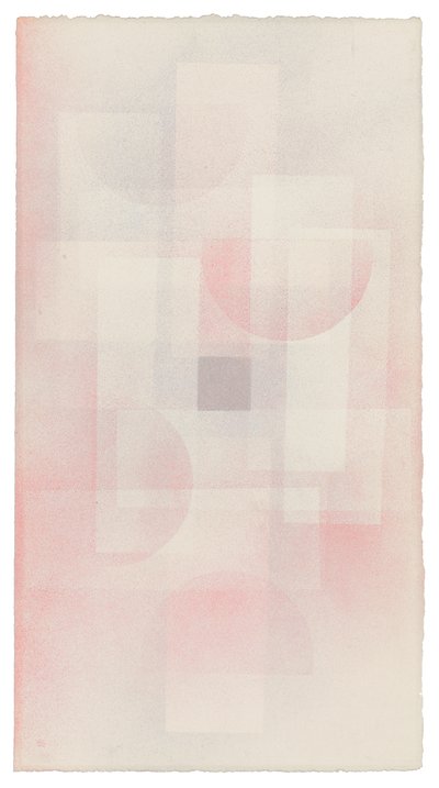 Plaza en la niebla; Quadrat im Nebel de Wassily Kandinsky