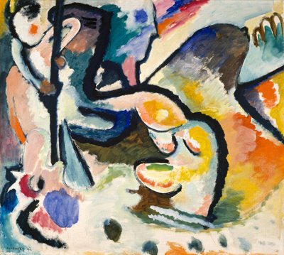 San Jorge III de Wassily Kandinsky