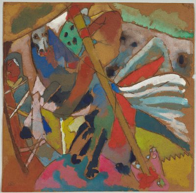 San Jorge II de Wassily Kandinsky