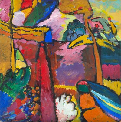 Estudio para Improvisación V de Wassily Kandinsky