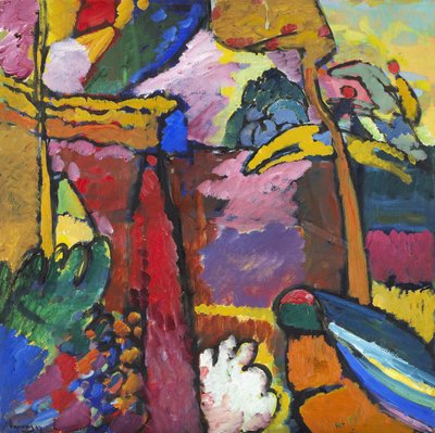 Estudio para Improvisación V, 1910 de Wassily Kandinsky