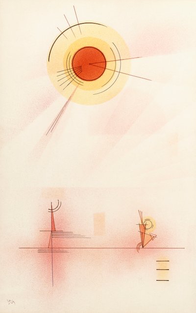 Luz del sol de Wassily Kandinsky
