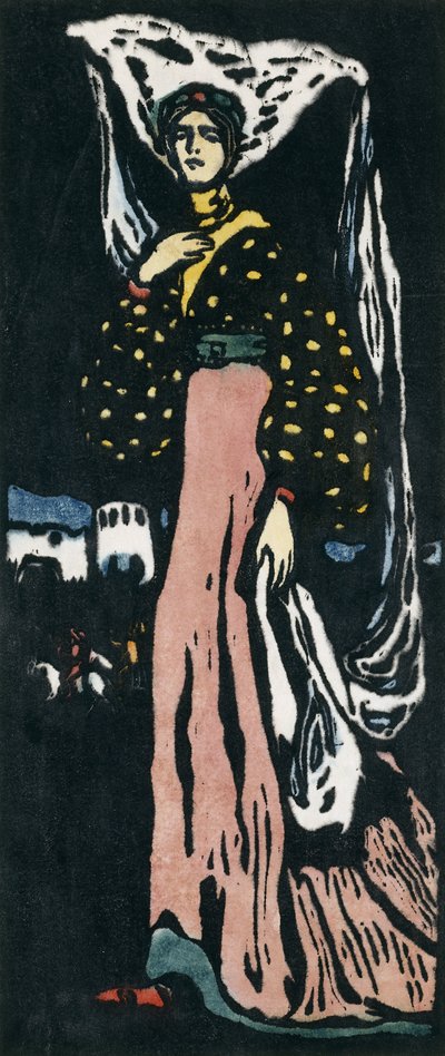 La Noche (Versión Grande) de Wassily Kandinsky