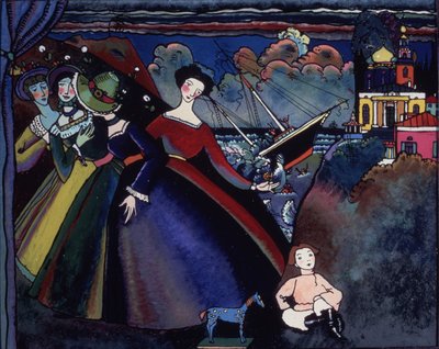 El Barco de Wassily Kandinsky