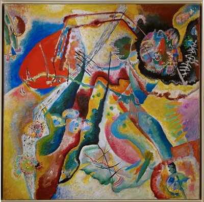 La mancha roja de Wassily Kandinsky