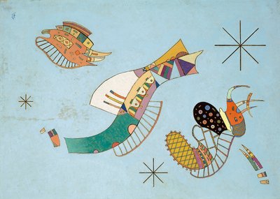 Tres Estrellas de Wassily Kandinsky