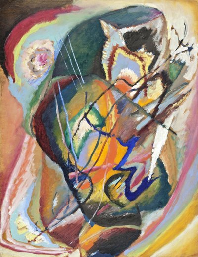 Improvisación sin título III, 1914 de Wassily Kandinsky