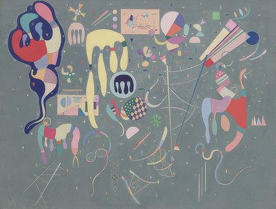 Acciones variadas. 1941 de Wassily Kandinsky