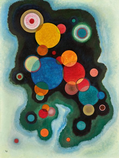 Impulso profundizado, 1928 de Wassily Kandinsky