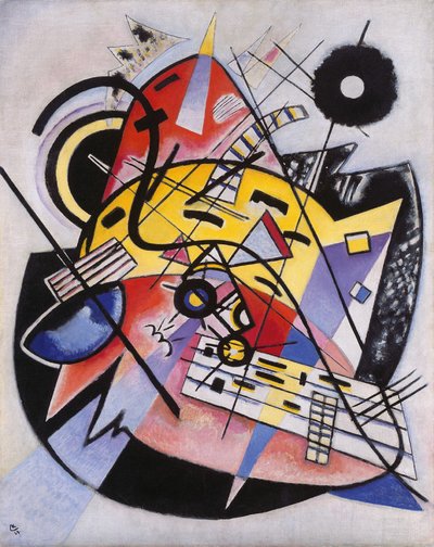 Punto blanco (Composición 248) de Wassily Kandinsky