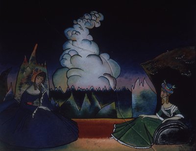 Nube Blanca de Wassily Kandinsky