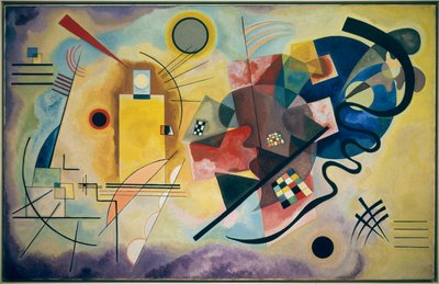 Amarillo-Rojo-Azul de Wassily Kandinsky